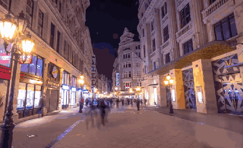 人流 商店 布鲁塞尔 比利时 纪录片 街道 风景