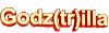红色 易懂的 动画 哥斯拉 旋转的 黄色的 animatedtext 艺术字 坏的动物 z-o-o-t godztrilla
