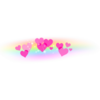 贴纸 彩虹 爱心 星星