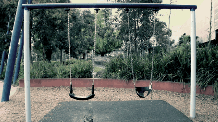 Cinemagraph 秋千 搖晃 風(fēng)景