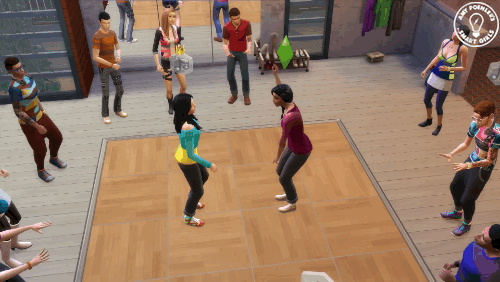 模拟人生 游戏 舞蹈 斗舞