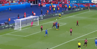 莫德里奇 世界波 足球 2016欧洲杯 射门