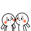 光头 脸红 亲亲 可爱
