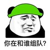 暴漫 熊猫头 你在和谁组队 好奇 搞怪 逗