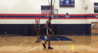 NBA 霍华德 训练 三分球 跳投