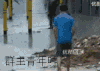 群主 青年时 掉 水坑 吓一跳