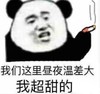 熊猫头 暴漫 我们这里昼夜温差大我超甜的 搞笑 逗 沙雕 朋友圈评论表情