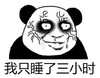 暴漫 熊猫头 我只睡了三小时 搞笑 逗 沙雕