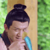 四德 搞笑 杨名 演员 电视剧 舔勺子 表情包