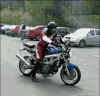 摩托车 搞笑 特技