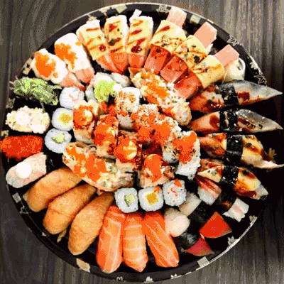 寿司 美食 日本 三文鱼