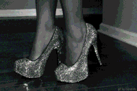 鞋子 shoes fashion 闪亮 美丽