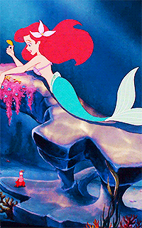 小美人鱼 迪斯尼动画 爱丽儿 可爱 性感