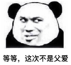 暴漫 文字表情包 等等这次不是父爱 搞笑 逗 沙雕