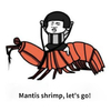 斗图 皮皮虾 Mantis shrimp let's go