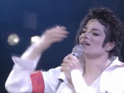 迈克尔·杰克逊 Michael+Jackson 飞吻
