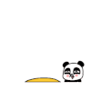 熊猫 可爱 爱情 羞涩