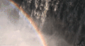 庐山瀑布 瀑布 自然风光 美景 奇怪 彩虹