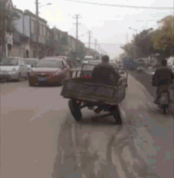 马路 逗比 汽车 搞笑