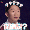 无限歌谣季 杨迪 你确定 问号 疑问 蒙圈 soogif soogif出品