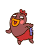 小幺鸡 拍屁股 赞 搞笑