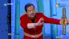 张国立 表演 醉拳 红衣服