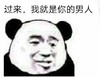 金馆长 熊猫 皱眉 过来 我就是你的 男人