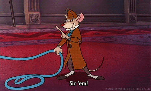 漫画与漫画；漫画 迪士尼 引用 托比 罗勒 伟大的老鼠侦探