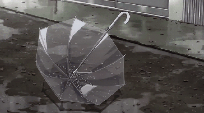 雨伞 下雨 夏天 夜晚
