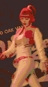 郑秀妍 热舞 喷火 震撼 美女 女神