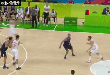 奥运会 里约奥运会 男篮 法国 西班牙 赛场瞬间