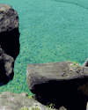 瀑布 悬崖 美景 流水