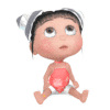 娃娃 点头 肚兜