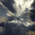 视觉 天空 云 扭曲 迷幻 visual
