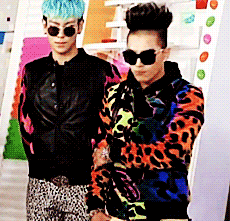 BIGBANG 墨镜 时尚 跳舞