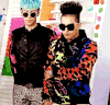 BIGBANG 墨镜 时尚 跳舞