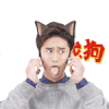 蒋劲夫动图 搞笑 明星 忙成狗