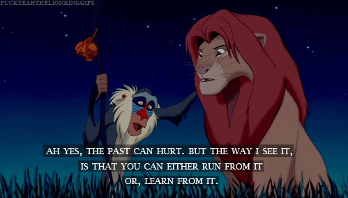 生活 有生气的 迪士尼 引用 辛巴 狮子王 伤害 建议 引用 过去的