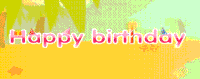 生日祝福 生日快乐 happy 开心