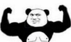 肌肉男 熊猫人 恶搞 雷人 斗图 搞笑