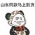 熊猫人 山东同款马上到货 花布单 手插兜
