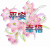 花朵 绿叶 蝴蝶 心情愉快