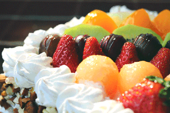 蛋糕 水果 好看 生日