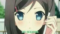 美少女 直视 可爱 脸红