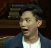 Steven&OO 惊讶 文化 目瞪口呆 综艺 缅甸代表 脱口秀 表情包 非正式会谈