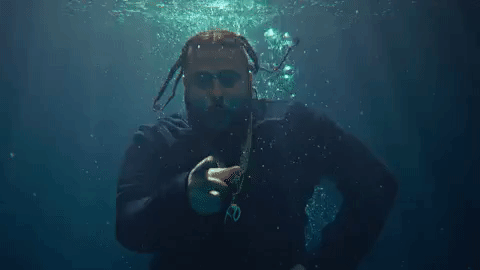 阿贝尔·特斯法伊 The+Weeknd 水下 水底