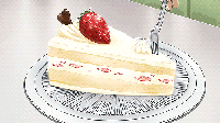 刀叉 草莓 美食 蛋糕