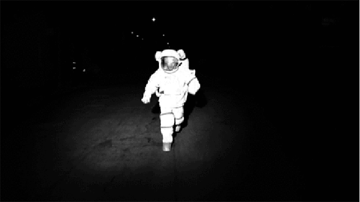 宇航员 奔跑 科学 航天服 探测
