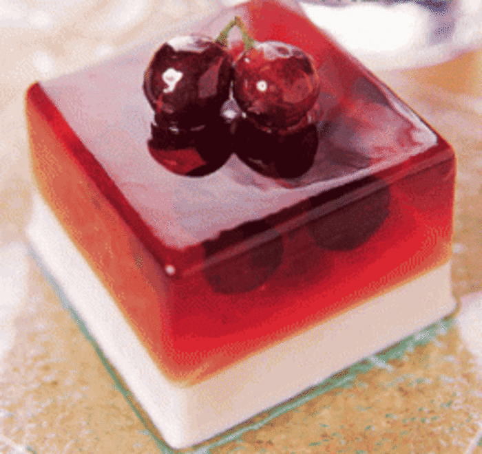 蛋糕 樱桃 好吃果冻