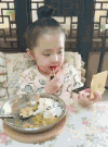 搞笑   萌娃  涂口红  吃饭  可爱